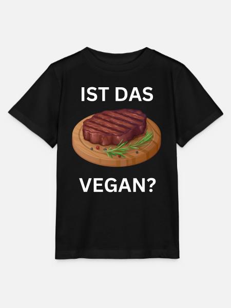 Ist das Fleisch Vegan? White - Stanley/Stella Kinder T-Shirt MINI CREATOR  - Schwarz