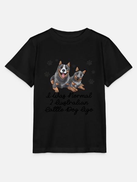 Australian Cattle Dog - Stanley/Stella Kinder T-Shirt MINI CREATOR - Schwarz