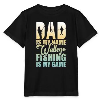 Zander Pike Fishing Anglers - Stanley/Stella MINI CREATOR Kids’ T-Shirt - black - Front - Mikhail (115cm)