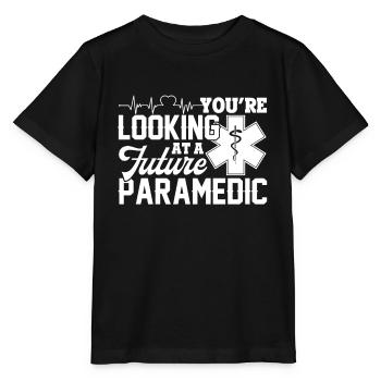 Paramedic Looking At A Future Paramedic - Stanley/Stella MINI CREATOR Kids’ T-Shirt - black - Front - Mikhail (115cm)