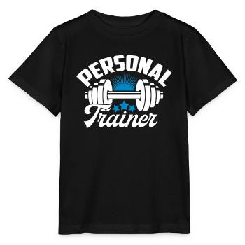 Personal Trainer Personal Trainer Funny - Stanley/Stella MINI CREATOR Kids’ T-Shirt - black - Front - Mikhail (115cm)