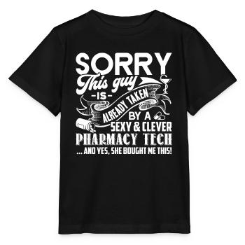 Pharmacy Technician Taken By Pharmacy Technician - Stanley/Stella MINI CREATOR Kids’ T-Shirt - black - Front - Mikhail (115cm)