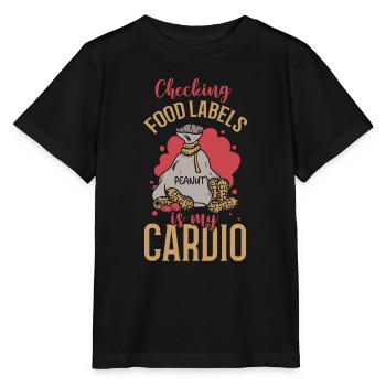 Alles Ist Besser Ohne Erdnüsse Erdnuss-allergiker - Stanley/Stella Kinder T-Shirt MINI CREATOR  - Schwarz - Vorne - Mikhail (115cm)
