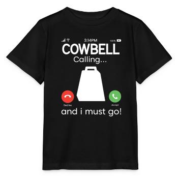 Cowbell More Cowbell-Vintager - Stanley/Stella MINI CREATOR Kids’ T-Shirt - black - Front - Mikhail (115cm)