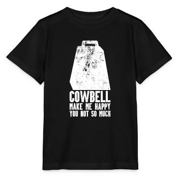Cowbell More Cowbell-Vintager - Stanley/Stella MINI CREATOR Kids’ T-Shirt - black - Front - Mikhail (115cm)