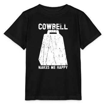 Cowbell More Cowbell-Vintager - Stanley/Stella MINI CREATOR Kids’ T-Shirt - black - Front - Mikhail (115cm)
