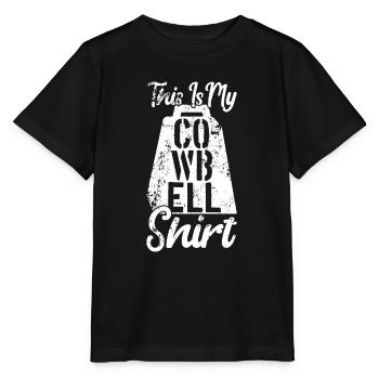Cowbell More Cowbell-Vintager - Stanley/Stella MINI CREATOR Kids’ T-Shirt - black - Front - Mikhail (115cm)