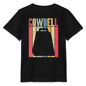 Cowbell More Cowbell-Vintager - Stanley/Stella MINI CREATOR Kids’ T-Shirt - black - Front - Mikhail (115cm)