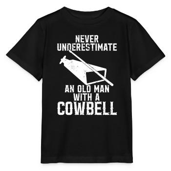Cowbell More Cowbell-Vintager - Stanley/Stella MINI CREATOR Kids’ T-Shirt - black - Front - Mikhail (115cm)
