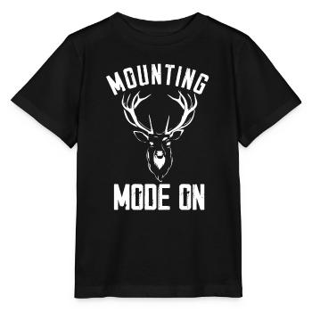 Mode de montage sur Design pour un amateur de taxidermie - T-shirt bio MINI CREATOR Stanley/Stella Enfant - noir - Devant - Mikhail (115cm)