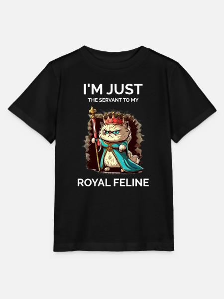Katzendame - Lustig - Stanley/Stella Kinder T-Shirt MINI CREATOR - Schwarz