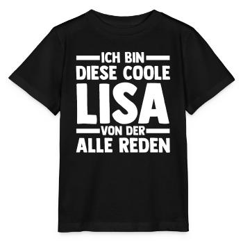 Lisa - Stanley/Stella Kinder T-Shirt MINI CREATOR  - Schwarz - Vorne - Mikhail (115cm)