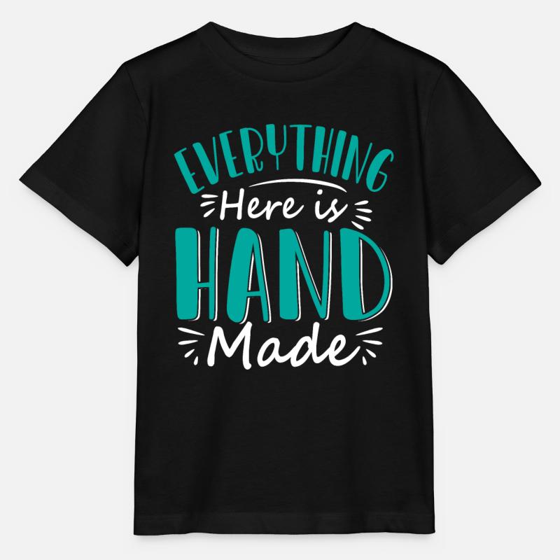 Handmade! - Stanley/Stella Kinder T-Shirt MINI CREATOR - Schwarz