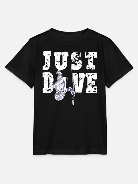 Freediver Quote Freitauchen - Stanley/Stella Kinder T-Shirt MINI CREATOR - Schwarz