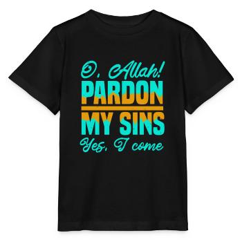 PARDON MY SINS YES I COME - Stanley/Stella MINI CREATOR Kids’ T-Shirt - black - Front - Mikhail (115cm)