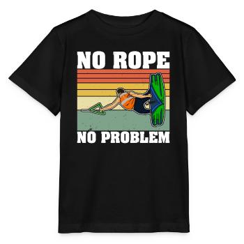 Water ski skilift Wakeboarder wakeboarding - Stanley/Stella Kinder T-Shirt MINI CREATOR  - Schwarz - Vorne - Mikhail (115cm)