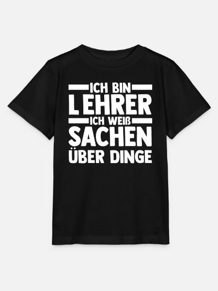 Schullehrer Lehrer - Stanley/Stella Kinder T-Shirt MINI CREATOR - Schwarz