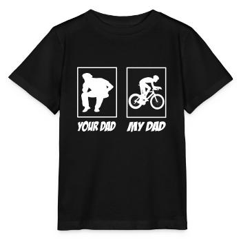 Coureur - T-shirt bio MINI CREATOR Stanley/Stella Enfant - noir - Devant - Mikhail (115cm)