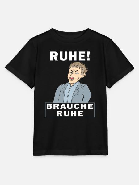 RUHE BRAUCHE RUHE - Stanley/Stella Kinder T-Shirt MINI CREATOR - Schwarz