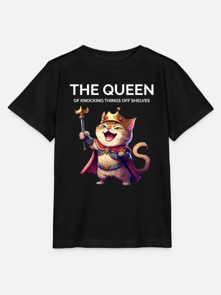 Katzenliebhaber Kätzchen - Stanley/Stella Kinder T-Shirt MINI CREATOR  - Schwarz