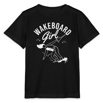 Wakeboard Fille Wakeboard Vintage Funny Wake - T-shirt bio MINI CREATOR Stanley/Stella Enfant - noir - Devant - Mikhail (115cm)