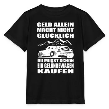 Geländewagen - Stanley/Stella Kinder T-Shirt MINI CREATOR  - Schwarz - Vorne - Mikhail (115cm)