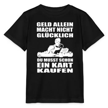 Kart - Stanley/Stella Kinder T-Shirt MINI CREATOR  - Schwarz - Vorne - Mikhail (115cm)
