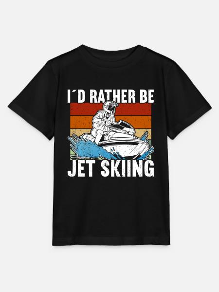 Jetski Jetski - Stanley/Stella Kinder T-Shirt MINI CREATOR - Schwarz