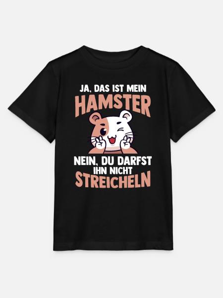 Nagetier Hamsterbesitzer Hamster - Stanley/Stella Kinder T-Shirt MINI CREATOR  - Schwarz