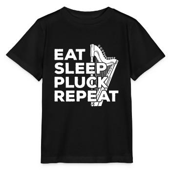 Harp Harps - Stanley/Stella MINI CREATOR Kids’ T-Shirt - black - Front - Mikhail (115cm)