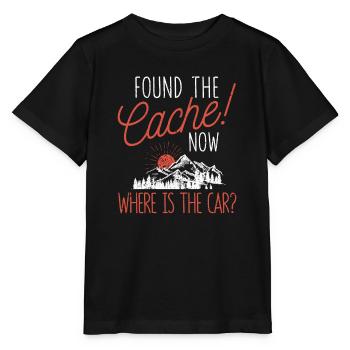 Found the cache, where is the car? Jollier - Stanley/Stella MINI CREATOR Kids’ T-Shirt - black - Front - Mikhail (115cm)