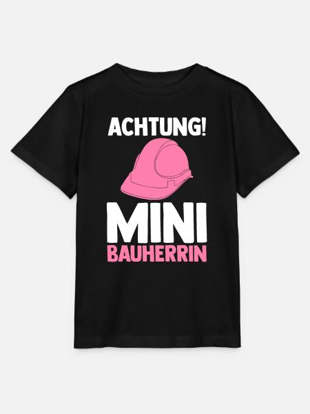 Bauherrin - Stanley/Stella Kinder T-Shirt MINI CREATOR  - Schwarz