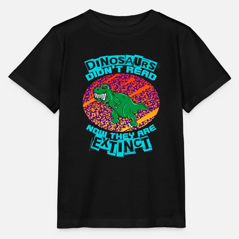 DINOSAURE 2 - T-shirt bio MINI CREATOR Stanley/Stella Enfant - noir