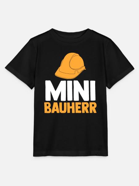 Bauherr - Stanley/Stella Kinder T-Shirt MINI CREATOR - Schwarz