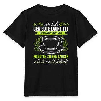 Gute Laune Tee Eskalation Lustiges gute laune - Stanley/Stella Kinder T-Shirt MINI CREATOR  - Schwarz - Vorne - Mikhail (115cm)