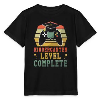 Kindergarten Graduate Graduating 2023 Graduation - Stanley/Stella MINI CREATOR Kids’ T-Shirt - black - Front - Mikhail (115cm)