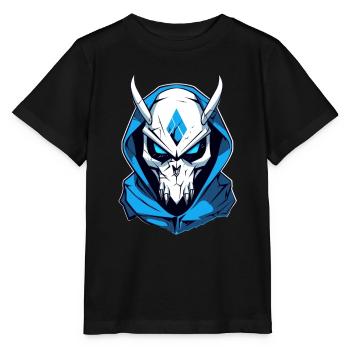 Joueur cool - T-shirt bio MINI CREATOR Stanley/Stella Enfant - noir - Devant - Mikhail (115cm)