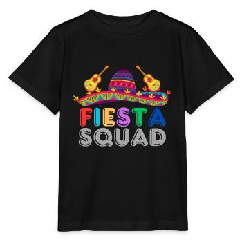 fiesta squad - Stanley/Stella MINI CREATOR Kids’ T-Shirt - black - Front - Mikhail (115cm)
