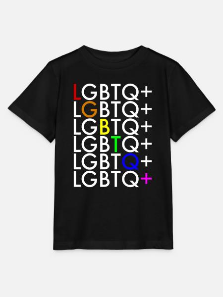 LGBTQ+ - Stanley/Stella Kinder T-Shirt MINI CREATOR - Schwarz