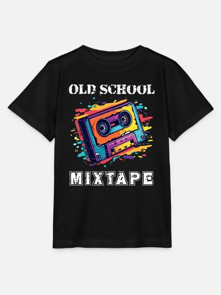 Like my mixtape - Stanley/Stella Kinder T-Shirt MINI CREATOR - Schwarz