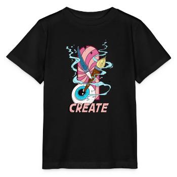 Surreale Illustration Für Künstler Und Kreative - Stanley/Stella Kinder T-Shirt MINI CREATOR  - Schwarz - Vorne - Mikhail (115cm)