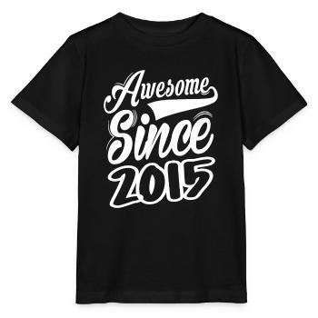 Génial depuis 2015 - T-shirt bio MINI CREATOR Stanley/Stella Enfant - noir - Devant - Mikhail (115cm)
