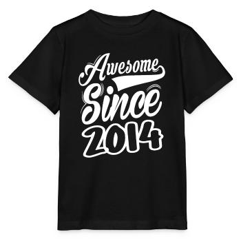 Génial depuis 2014 - T-shirt bio MINI CREATOR Stanley/Stella Enfant - noir - Devant - Mikhail (115cm)