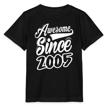 Génial depuis 2005 - T-shirt bio MINI CREATOR Stanley/Stella Enfant - noir - Devant - Mikhail (115cm)