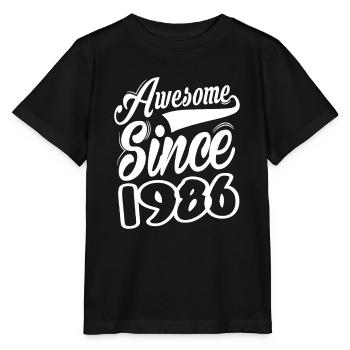 Génial depuis 1986 - T-shirt bio MINI CREATOR Stanley/Stella Enfant - noir - Devant - Mikhail (115cm)