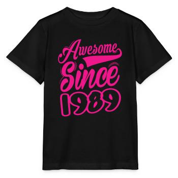Génial depuis 1989 - T-shirt bio MINI CREATOR Stanley/Stella Enfant - noir - Devant - Mikhail (115cm)