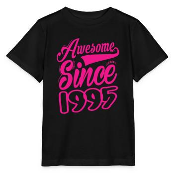 Génial depuis 1995 - T-shirt bio MINI CREATOR Stanley/Stella Enfant - noir - Devant - Mikhail (115cm)