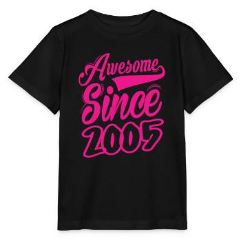 Génial depuis 2005 - T-shirt bio MINI CREATOR Stanley/Stella Enfant - noir - Devant - Mikhail (115cm)