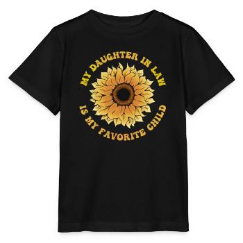 Meine Schwiegertochter ist meine Lieblingskindermutter in - Stanley/Stella Kinder T-Shirt MINI CREATOR  - Schwarz - Vorne - Mikhail (115cm)