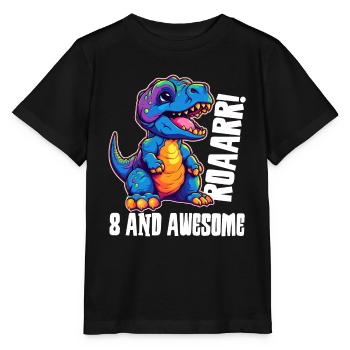8 års födelsedag 8: e gåvan åtta pojke - T-shirt MINI CREATOR barn från Stanley/Stella - svart - Fram - Mikhail (115cm)